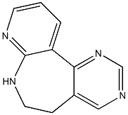 6,7-Dihydro-5H-pyrido[2,3-b]pyrimido[4,5-d]azepine Structure