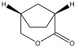 (1R,5S)-3-Oxabicyclo[3.2.1]octan-2-one Structure