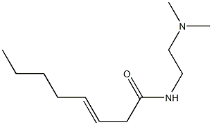 N-[2-(Dimethylamino)ethyl]-3-octenamide Structure