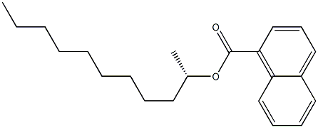 (+)-1-Naphthoic acid [(S)-1-methyldecyl] ester Structure