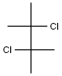 2,3-Dichloro-2,3-dimethylbutane Structure