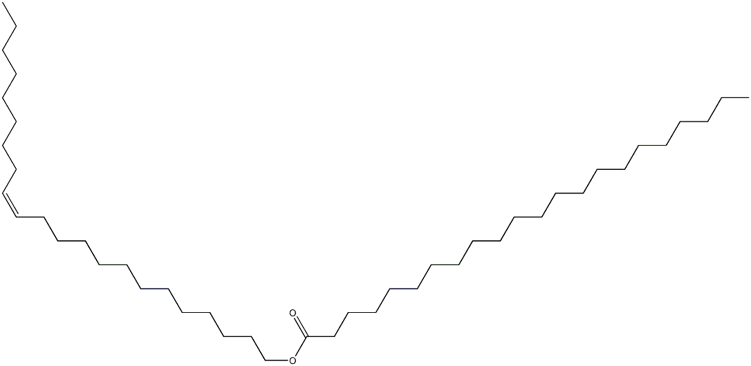 Docosanoic acid (Z)-13-docosenyl ester Structure