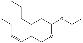 Hexanal ethyl[(Z)-3-hexenyl]acetal 구조식 이미지