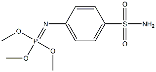 N-(4-Sulfamoylphenyl)phosphorimidic acid trimethyl ester 구조식 이미지