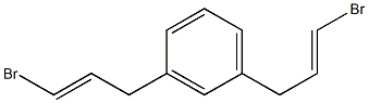 1,3-Di(3-bromoallyl)benzene Structure