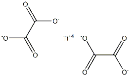 Bisoxalic acid titanium(IV) salt 구조식 이미지