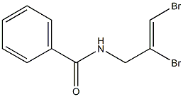 N-[(Z)-2,3-Dibromoallyl]benzamide Structure