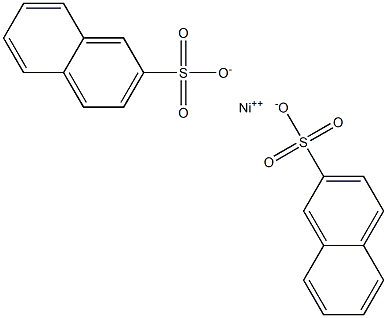Bis(naphthalene-2-sulfonic acid) nickel(II) salt 구조식 이미지
