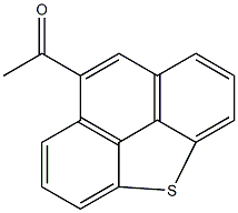 1-Acetylphenanthro[4,5-bcd]thiophene Structure
