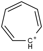 1,3,5-Cycloheptatriene-7-ylium Structure