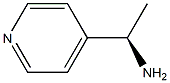 (+)-4-[(R)-1-Aminoethyl]pyridine 구조식 이미지