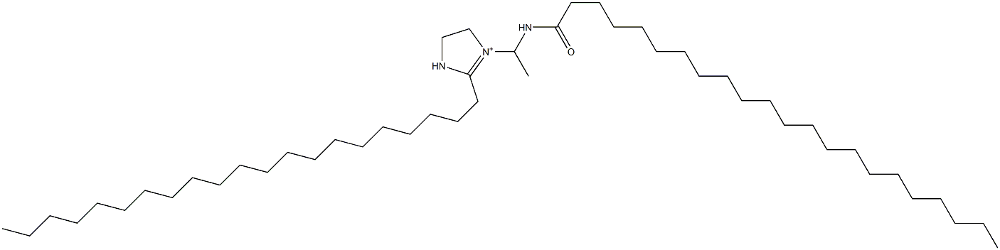 1-[1-(Docosanoylamino)ethyl]-2-henicosyl-1-imidazoline-1-ium Structure