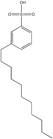 3-Undecylbenzenesulfonic acid 구조식 이미지