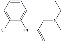 N-[2-Chlorophenyl]-2-(diethylamino)acetamide Structure