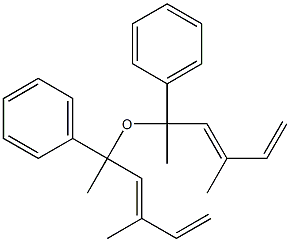 [(1E)-2-Methyl-1,3-butadienyl](1-phenylethyl) ether Structure