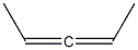 [R,(-)]-2,3-Pentadiene Structure