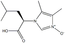 3-[(R)-1-Carboxy-3-methylbutyl]-4,5-dimethyl-3H-imidazole 1-oxide Structure