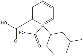 (+)-Phthalic acid hydrogen 1-[(S)-1-isobutylpropyl] ester 구조식 이미지