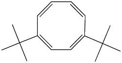 1,4-Di-tert-butylcycloocta-1,3,5,7-tetrene Structure