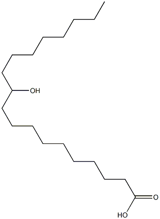 11-Hydroxynonadecanoic acid Structure