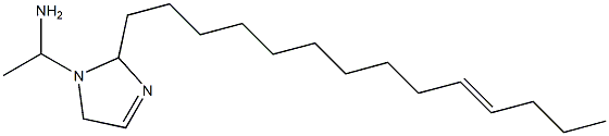 1-(1-Aminoethyl)-2-(10-tetradecenyl)-3-imidazoline Structure