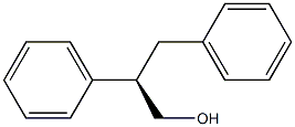 [R,(-)]-2,3-Diphenyl-1-propanol 구조식 이미지