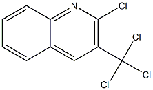 2-Chloro-3-(trichloromethyl)quinoline Structure