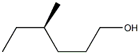 [R,(-)]-4-Methyl-1-hexanol Structure