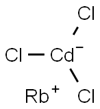 Rubidium trichlorocadmate 구조식 이미지