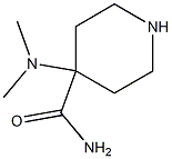 4-(Dimethylamino)-4-piperidinecarboxamide Structure