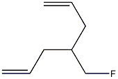 4-(Fluoromethyl)-1,6-heptadiene 구조식 이미지