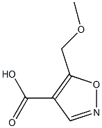 5-(Methoxymethyl)isoxazole-4-carboxylic acid 구조식 이미지