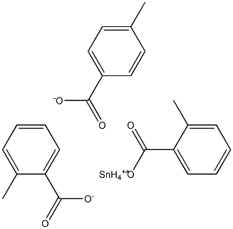 Tin(II)2-methylbenzoate 4-methylbenzoate 구조식 이미지