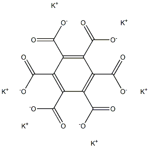 Benzenehexacarboxylic acid hexapotassium salt 구조식 이미지