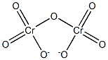 Dichromic acid dianion 구조식 이미지