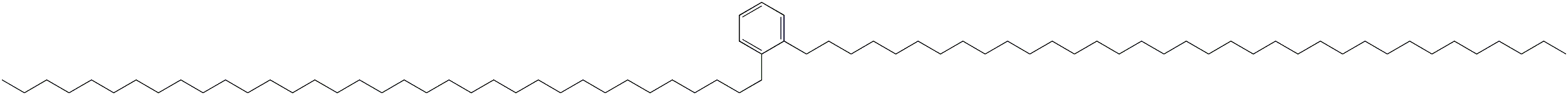 1,2-Di(pentatriacontan-1-yl)benzene Structure