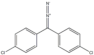 Bis(4-chlorophenyl)diazomethane Structure