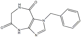 1-Benzyl-4,7-dihydro-6H-imidazo[4,5-e][1,4]diazepine-5,8-dione Structure