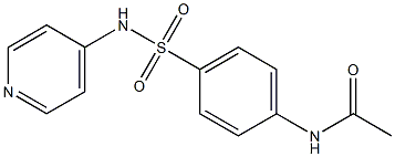 4'-(4-Pyridinylsulfamoyl)acetanilide Structure