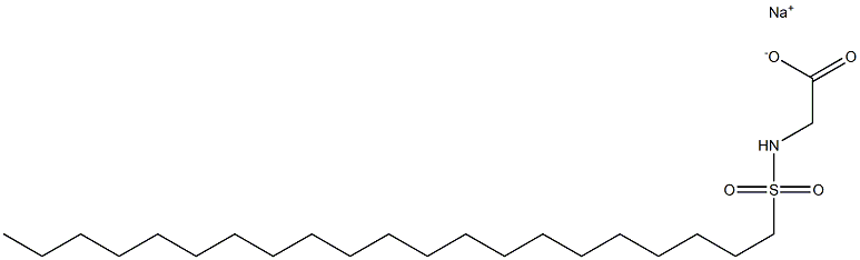 N-Henicosylsulfonylglycine sodium salt 구조식 이미지