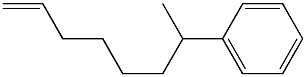 (1-Methyl-6-heptenyl)benzene 구조식 이미지