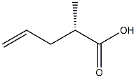 (S)-2-Methyl-4-pentenoic acid 구조식 이미지