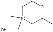 2,4,4-Trimethylmorpholinium hydroxide Structure