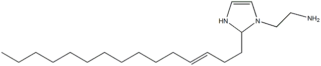 1-(2-Aminoethyl)-2-(3-pentadecenyl)-4-imidazoline 구조식 이미지