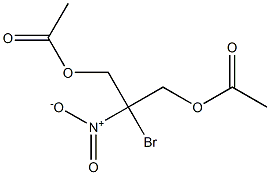 2-Bromo-2-nitro-1,3-diacetoxypropane Structure