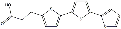 2,2':5',2''-Terthiophene-5-propionic acid 구조식 이미지