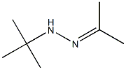 Acetone tert-butylhydrazone 구조식 이미지