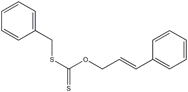 Dithiocarbonic acid O-cinnamyl S-benzyl ester 구조식 이미지