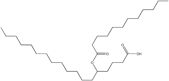 5-Lauroyloxyoctadecanoic acid 구조식 이미지