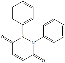 1,2-Diphenyl-1,2-dihydropyridazine-3,6-dione Structure